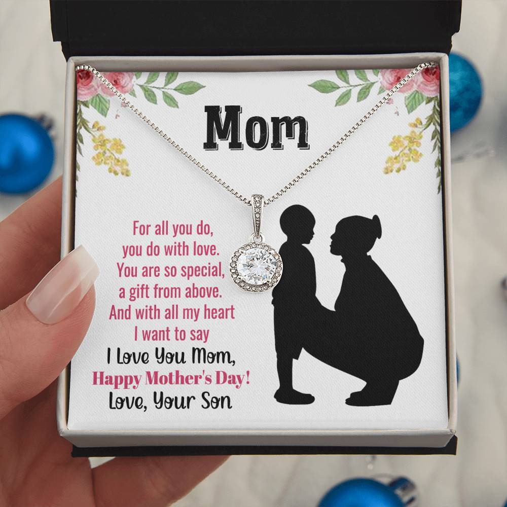 Mom - Eternal Hope Necklace - Happy Mother's Day