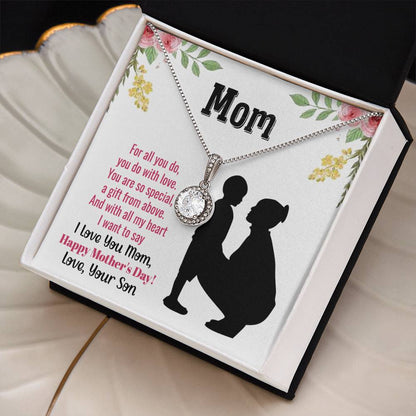 Mom - Eternal Hope Necklace - Happy Mother's Day