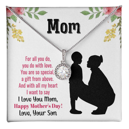 Mom - Eternal Hope Necklace - Happy Mother's Day