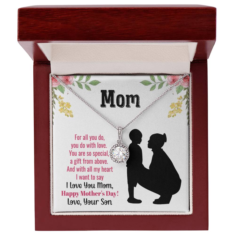 Mom - Eternal Hope Necklace - Happy Mother's Day