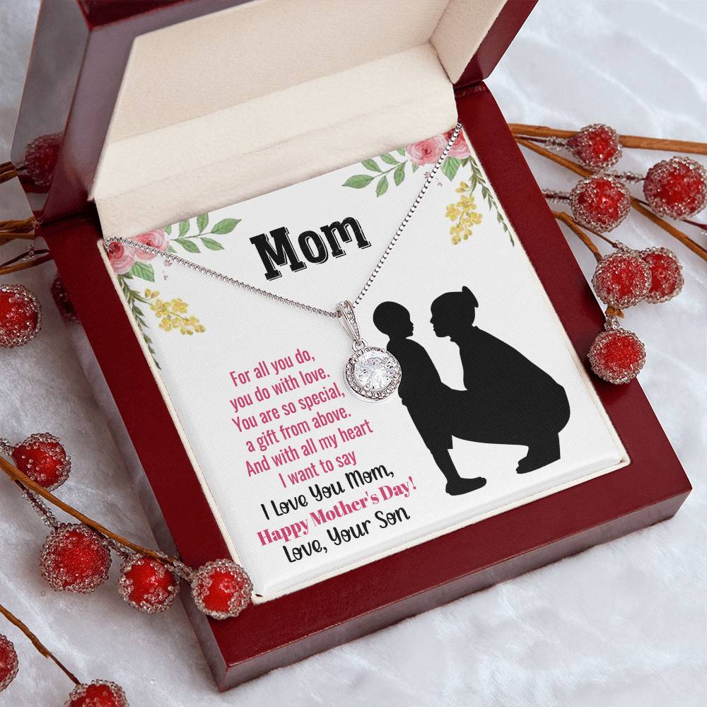 Mom - Eternal Hope Necklace - Happy Mother's Day