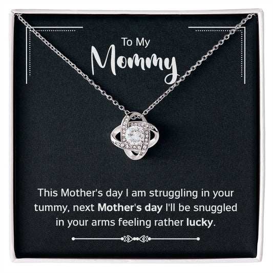 To My Mommy - Love Knot Necklace - Happy Mother's Day