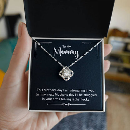 To My Mommy - Love Knot Necklace - Happy Mother's Day